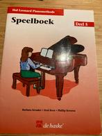 Speelboek deel 5 - Hal Leonard Pianomethode, Les of Cursus, Ophalen of Verzenden, Zo goed als nieuw, Piano
