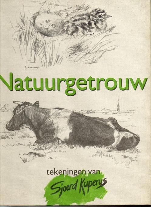 natuurgetrouw tekeningen van sjoerd kuperus, Boeken, Kunst en Cultuur | Beeldend, Zo goed als nieuw, Schilder- en Tekenkunst, Verzenden