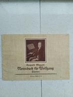 Leopold Mozart Notenbuch für Wolfgang, Gebruikt, Klassiek, Ophalen of Verzenden, Artiest of Componist