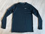 Nike longsleeve hardloopshirt | zwart | maat M, Maat 48/50 (M), Zwart, Nieuw, NIKE