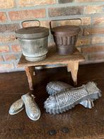 Brocante vis bakvormen/ijsvorm/ poffert, Ophalen of Verzenden