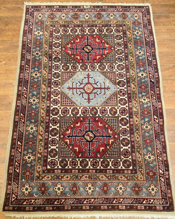 Handgeknoopt Perzische Tapijt 210 X 144 Cm Oosterse Perzisch, Huis en Inrichting, Stoffering | Tapijten en Kleden, Gebruikt, 200 cm of meer