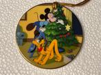 Disney WDCC "Disc Ornament" Pluto's Christmas Tree, Verzamelen, Disney, Ophalen, Overige figuren, Zo goed als nieuw, Beeldje of Figuurtje