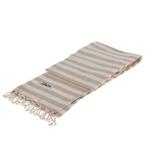 Hamamdoek Ibiza grijs, Huis en Inrichting, Ophalen of Verzenden, Nieuw, Grijs, Handdoek