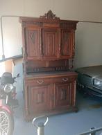 Antiek buffet jachtkast, Huis en Inrichting, Ophalen, Gebruikt, 100 tot 150 cm, 200 cm of meer