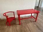 Ikea Karin Mobring 1963 Set Tafel En Stoel Anna, Kinderen en Baby's, Kinderstoelen, Ophalen, Gebruikt, Overige typen