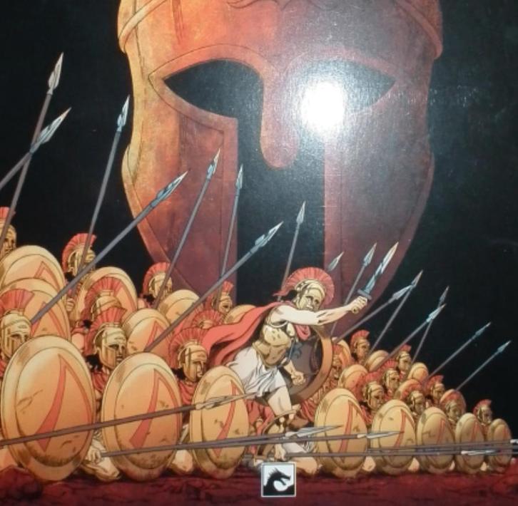 Serie Reeks 2x SPARTA Deel 1+2 / Christophe / DARK DRAGON, Boeken, Stripboeken, Nieuw, Meerdere stripboeken, Ophalen of Verzenden