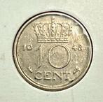 Nederland 10 Cent 1948 Wilhelmina, Postzegels en Munten, Munten | Nederland, Ophalen of Verzenden, Koningin Wilhelmina, 10 cent