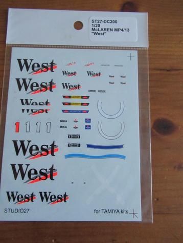 McLaren MP4/13 "West" (Studio27 1/20) beschikbaar voor biedingen