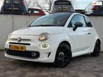 Fiat 500 0.9 TwinAir/CARPLAY/SCHUIFDAK/PANO/LEDER/CLIMA/ZEER, Auto's, 86 pk, Gebruikt, Wit, Leder