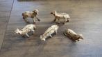 mooie oude schaapjes van kunststof, Ophalen of Verzenden, Gebruikt