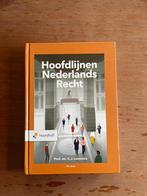 Hoofdlijnen Nederlands recht - 15e druk, Boeken, Ophalen of Verzenden, Zo goed als nieuw