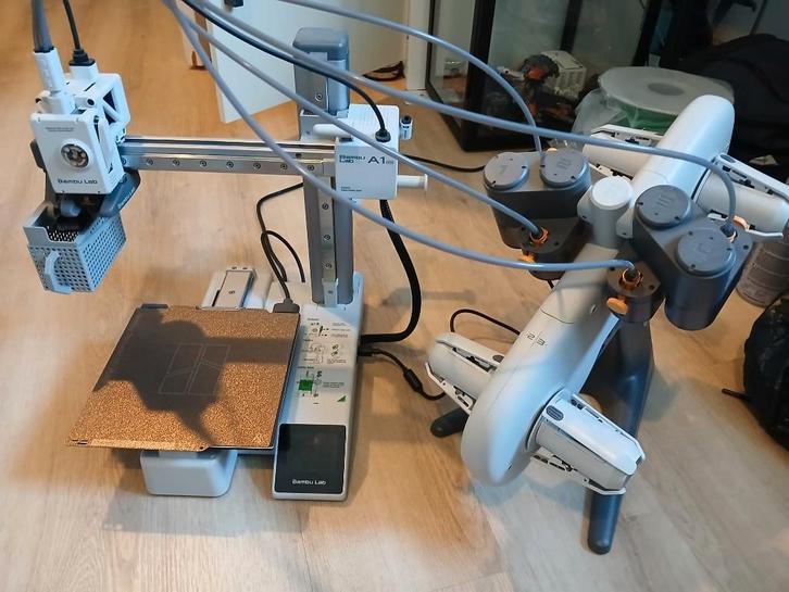 Bambu Lab A1 mini 3D printer combo, Computers en Software, 3D Printers, Nieuw, Ingebouwde Wi-Fi, Ophalen