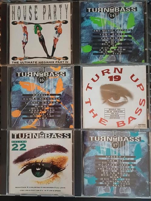 Cd's Turn up the Bass 14, 16, 17, 19 & 22 + meer, Cd's en Dvd's, Cd's | Dance en House, Gebruikt, Dance Populair, Ophalen of Verzenden