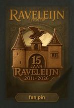 Efteling Raveleijn Jubileum/afscheids fan pin *Nieuw*, Verzamelen, Ophalen of Verzenden, Nieuw, Button of Speldje