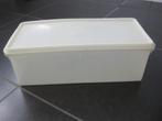 Tupperware brood doos, wit transparant, bewaardoos, 37x17, Huis en Inrichting, Keuken | Tupperware, Ophalen of Verzenden, Gebruikt