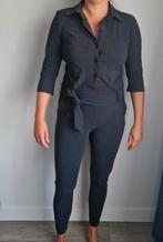 Studio Anneloes jumpsuit zwart krijtstreep maat 40 L, Ophalen of Verzenden, Zo goed als nieuw, Maat 38/40 (M), Zwart