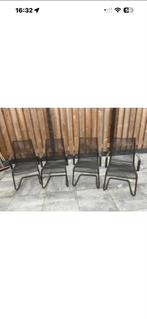 4 IKEA VÄSMAN tuinstoelen, 4 zitplaatsen, Kunststof, Gebruikt, Ophalen of Verzenden