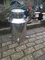 Gave 40 liter rvs melkbus in zeer goede staat, Tuin en Terras, Tuinwanddecoratie, Ophalen of Verzenden, Zo goed als nieuw