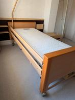 Hoog-Laag Verpleegbed, 90 cm, Eenpersoons, Bruin, Ophalen of Verzenden