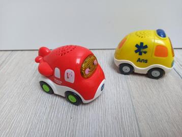Toet toet auto ambulance en brandweer beschikbaar voor biedingen