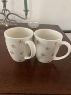 2 Laura Ashley Bekers - 300 ml, Huis en Inrichting, Keramiek, Overige typen, Ophalen of Verzenden, Zo goed als nieuw