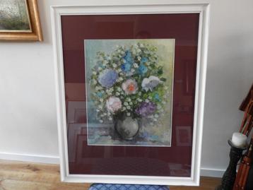 Bloemstilleven - Gesigneerd - Theo vd Poel beschikbaar voor biedingen