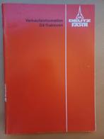 Verkopersinformatie Deutz DX 85, 90, 110, 140, 160 traktoren, Ophalen of Verzenden, Zo goed als nieuw, Tractor en Landbouw