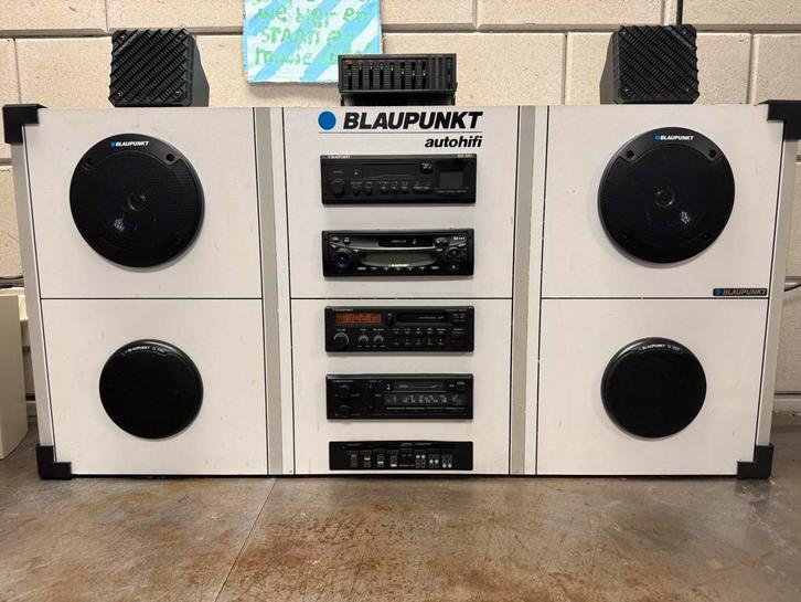 Blaupunkt Vintage Demo Kast  Retro  Uniek Verzamelobject, Auto diversen, Autoradio's, Gebruikt, Ophalen of Verzenden