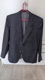 Wollen Colbert Goudknopen | Wool Suit Jacket, Ophalen, Maat 52/54 (L), Blauw, Zo goed als nieuw