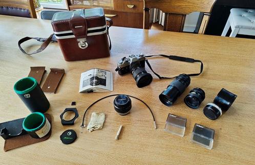 Canon FTb QL incl. accessoires, Audio, Tv en Foto, Fotocamera's Analoog, Gebruikt, Spiegelreflex, Canon, Ophalen of Verzenden