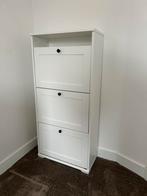 Witte schoenenkast met 3 vakken, Ophalen, Zo goed als nieuw