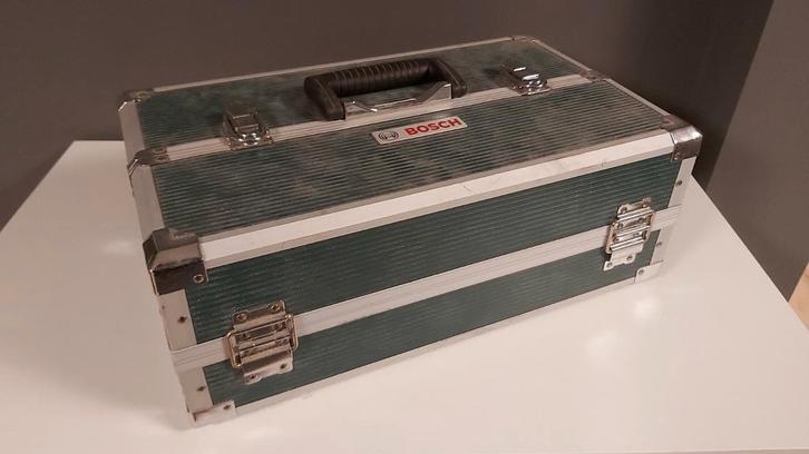 Bosch accuboormachine set (Koffer/2 Accu's/Lader), Doe-het-zelf en Verbouw, Gereedschap | Boormachines, Gebruikt, Boor- en Schroefmachine