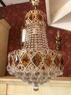Kristallen kroonluchter/ zakkroonluchter goud swarovski bol