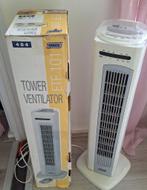 Torenventilator 74 cm hoog Quigg ETF 101, 484, Witgoed en Apparatuur, Ventilatoren, Ophalen, Ventilator met afstandsbediening