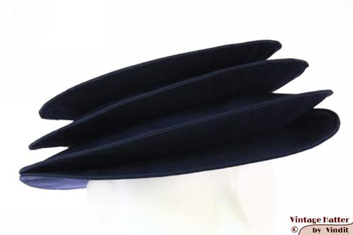 Dames Pagode-hoed The Madhatter donker blauw 54-57 nieuw, Kleding | Dames, Hoeden en Petten, Nieuw, Hoed, 56 of 57 cm (M, 7 of 7⅛ inch)