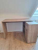 Mooi bureau met kastje, Huis en Inrichting, Bureaus, Ophalen, Zo goed als nieuw, Bureau