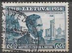 LITOUWEN 60 C. zegel 20 jaar Republiek-Staatspresident 1939, Verzenden, Overige landen, Gestempeld