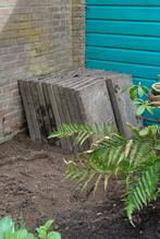 Gratis! 37 terrastegels, 60x40, Tuin en Terras, Tegels en Klinkers, Ophalen, Gebruikt, Minder dan 5 m², Beton