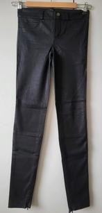 Set Fashion echt leren broek maat 34 NIEUW, Zwart, Nieuw, Maat 34 (XS) of kleiner, Lang