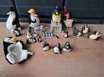 Verzameling pinguïns beeldjes spaarpot pinguin klok handpop, Ophalen of Verzenden, Zo goed als nieuw, Vogel, Beeldje of Figuurtje