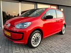✅ Volkswagen up! 1.0 5-DRS 2014 Rood Airco, Voorwielaandrijving, Stof, Bedrijf, Handgeschakeld