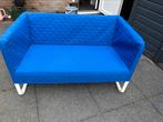 IKEA Knopparp bankje blauw, Ophalen, Gebruikt, Tweepersoons, 75 tot 100 cm