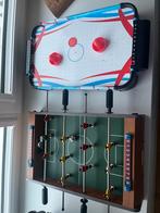 Voetbaltafel en airhockey mini, Ophalen, Zo goed als nieuw