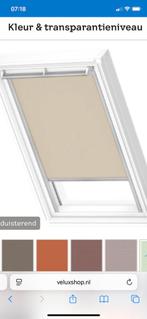 Velux verduisterd rolgordijn GGL-S06, Ophalen, Gebruikt, Beige, 50 tot 100 cm