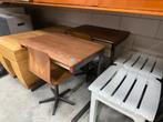 Oude school tafel met stoel  basisschool schoolbankje, Ophalen of Verzenden, Zo goed als nieuw, Tafel