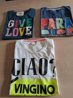 Meisjes t-shirts merkkleding Vingino + Jake Fischer maat 176, Ophalen of Verzenden, Zo goed als nieuw, Meisje, Shirt of Longsleeve