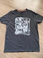 Heren t-shirt met V-hals grijs maat XXL, Ophalen of Verzenden, Gedragen, Overige maten, Grijs