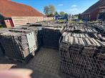 Grote partij mulden pannen, Doe-het-zelf en Verbouw, Dakpannen en Dakbedekking, Gebruikt, Steen of Klei, Zwart, Ophalen of Verzenden