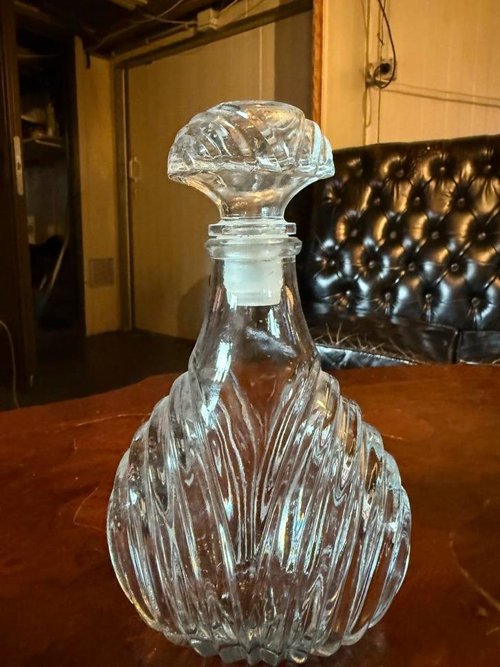 Antieke Kristallen Karaff, Antiek en Kunst, Antiek | Glas en Kristal, Ophalen of Verzenden
